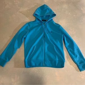 Polo by Ralph Lauren Baby Blue Hoodie Medium